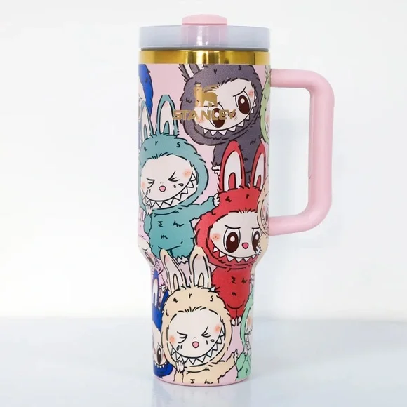LABUBU Limited Edition 40oz Travel Tumbler by Stanley - Picture 10 of 11